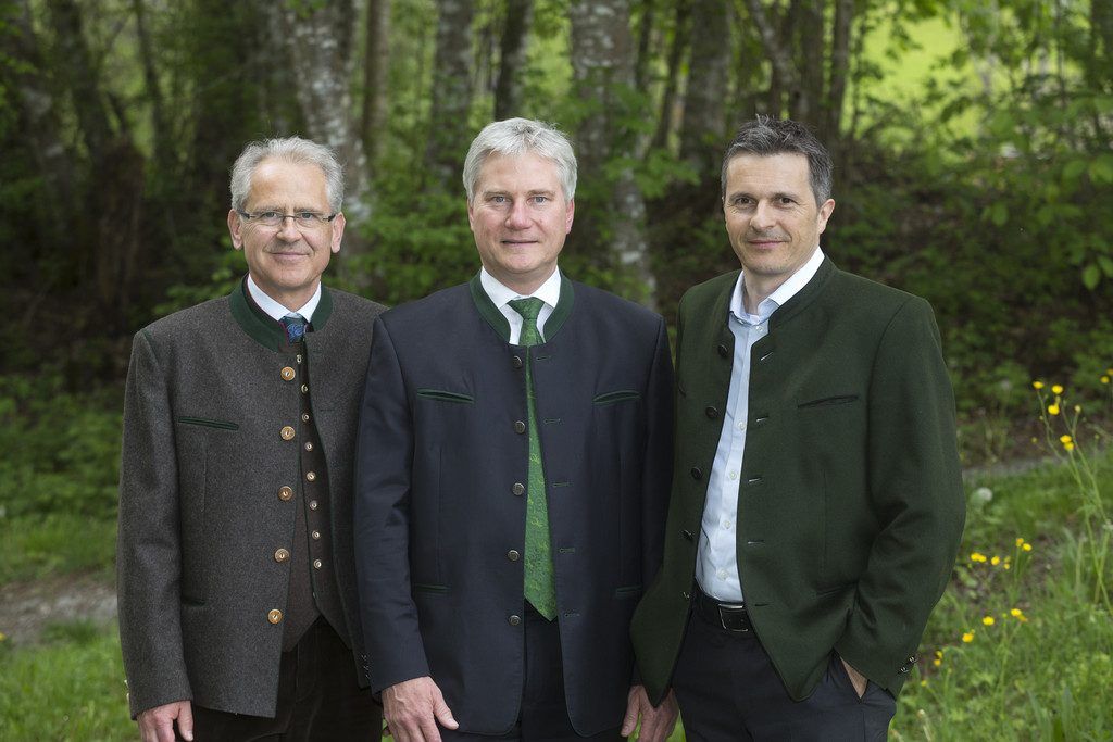 Gleichberechtigt zur Seite stehen ihm Jürgen Rauch und Christof Germann.