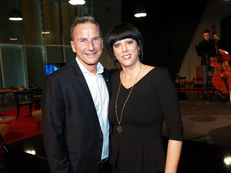 Unter den Gästen der Uniqa: Klaus und Karin Rettenbacher.