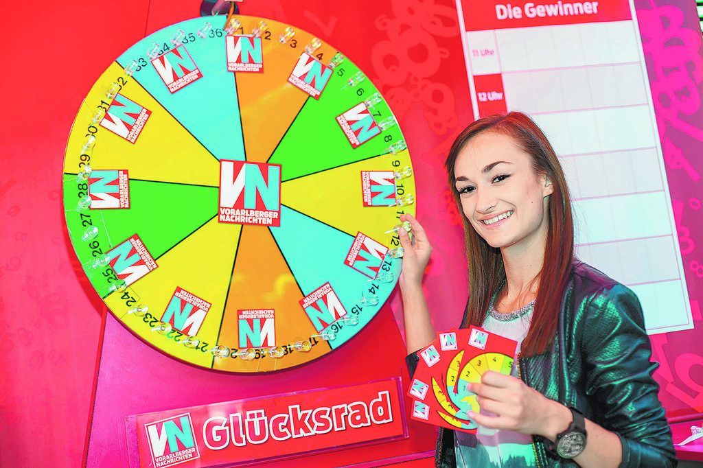 Mitspielen und gewinnen – beim VN-Glücksrad und beim VN-Gewinnspiel