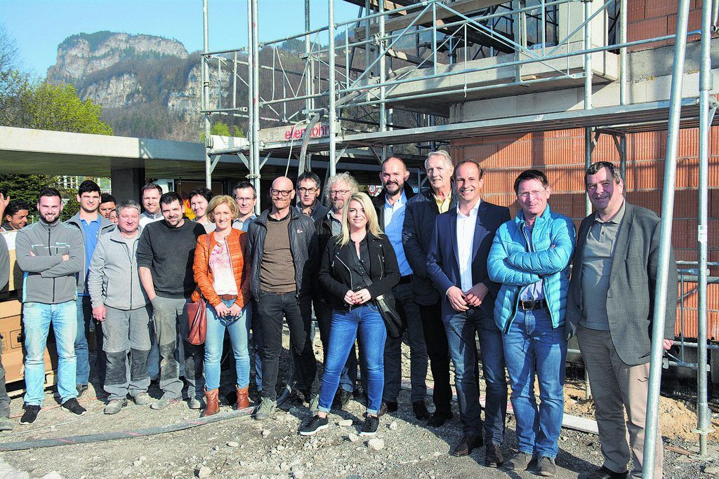 Firstfeier in der Radetzkystraße