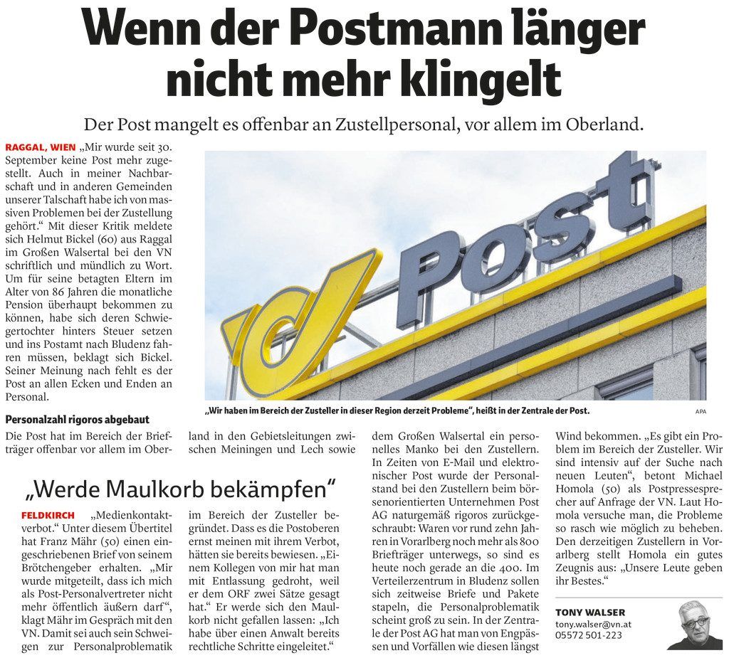 Auf die Post-Soko folgt Klage gegen Gewerkschafter