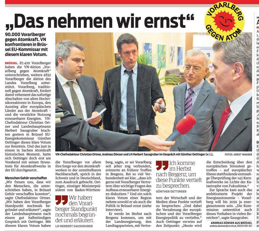 87.420 Bürger sagten Nein zu Atomkraft