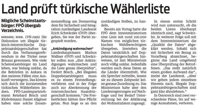VN-Bericht vom 19. Mai 2017.