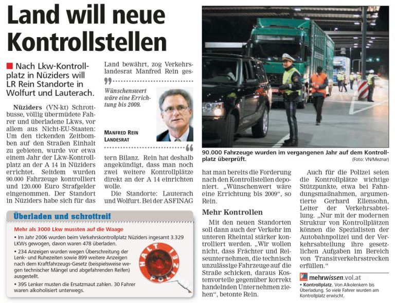 VN-Bericht vom 20. April 2007.