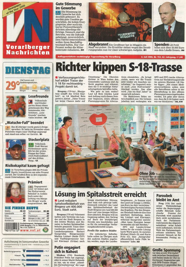 VN-Bericht vom 4. Juli 2006.