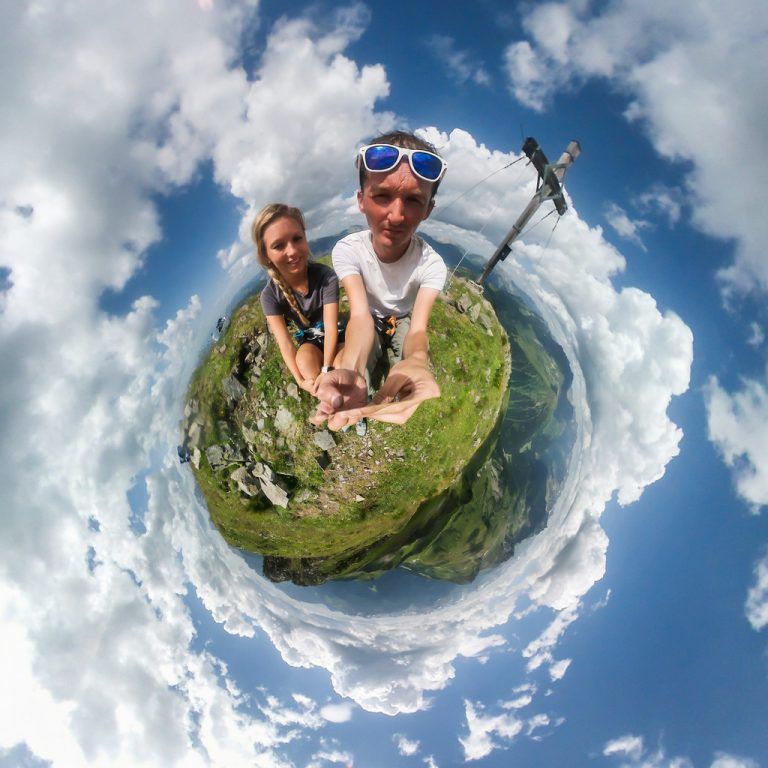 VN-Fotograf Philipp Steuer hat den Klettersteig Hochjoch auch noch aus einer ganz besonderen Perspektive aufgenommen.