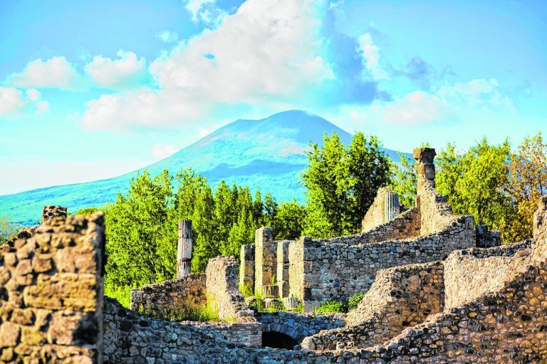 Vom Vulkan zerstörte Ruinen in Pompeji, in der Nähe von Neapel. Fotos: Shutterstock (5)
