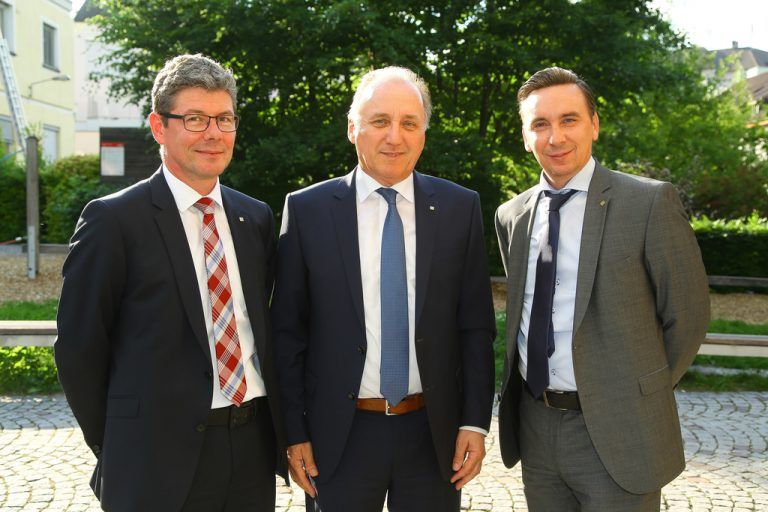 Wiener Städtische: Hubert Schlögl, Burkhard Berchtel, Markus Natzler.