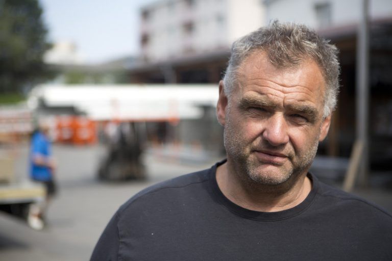 Zeltverleiher Thomas Rohner vermietet 120.000 Quadratmeter Zeltflächen. VN