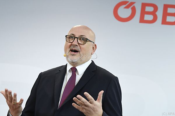 ÖBB-Chef fordert fairen Wettbewerb zwischen Bahn und Straße