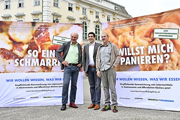 Tierschutzvolksbegehren fordert Lebensmittel-Transparenz