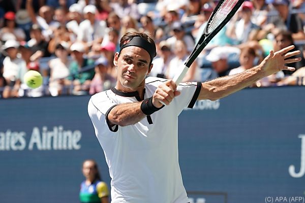 Federer bei US Open mühelos ins Achtelfinale