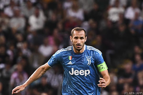 Juventus Turin lange ohne Abwehr-Routinier Chiellini