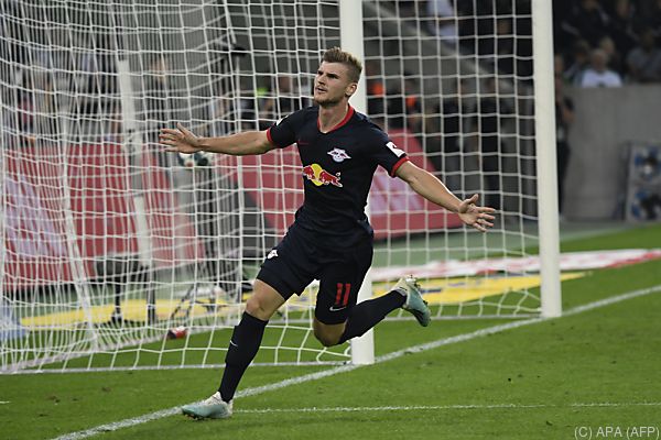 Leipzig besiegte Mönchengladbach dank Werner-Dreierpack