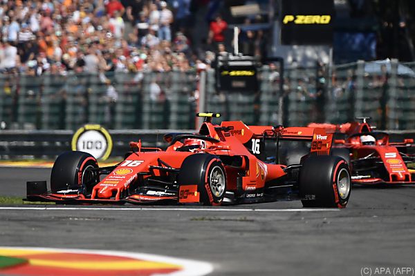 Pole Position für Ferrari-Jungstar Leclerc in Spa vor Vettel