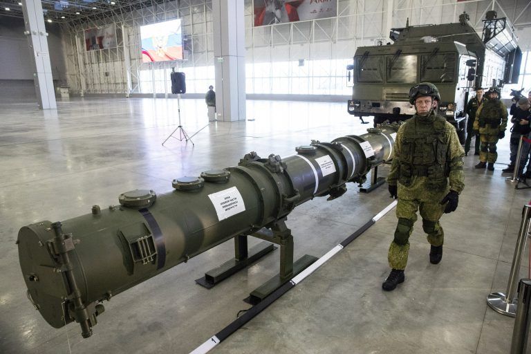 Die hier abgebildete 9M729 ist bald Vergangenheit. Der 9M730 gehört die Zukunft.AFP