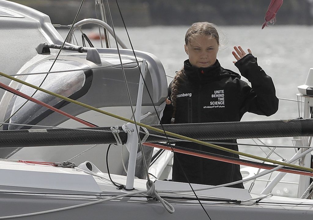 Greta Thunberg vor New York eingetroffen