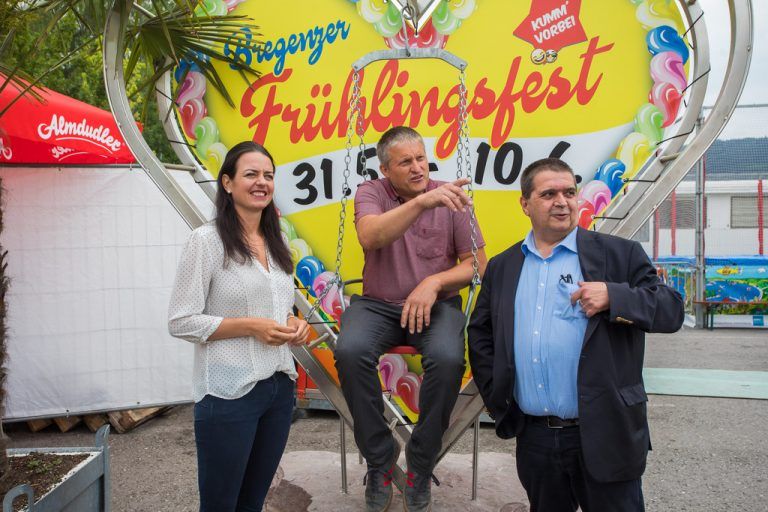 Bis Sonntag läuft das Fest. Ewald Böhler freut sich über den sehr guten Zuspruch.