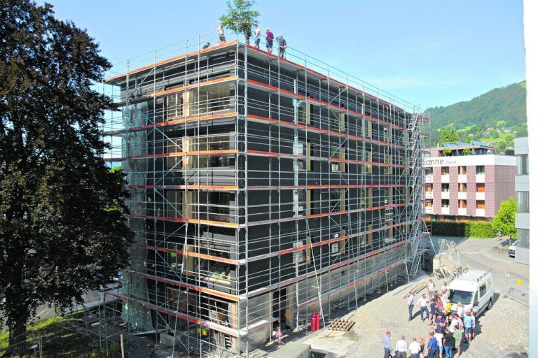Das innovative Projekt „Sägen“ 6 in der Dornbirner Sägerstraße.