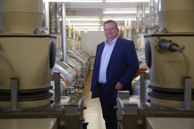 Dass die Fusion dreier Mühlenbetriebe funktioniert, liege auch an der guten Zusammenarbeit der handelnden Personen, so Franz Rhomberg.VN/HB