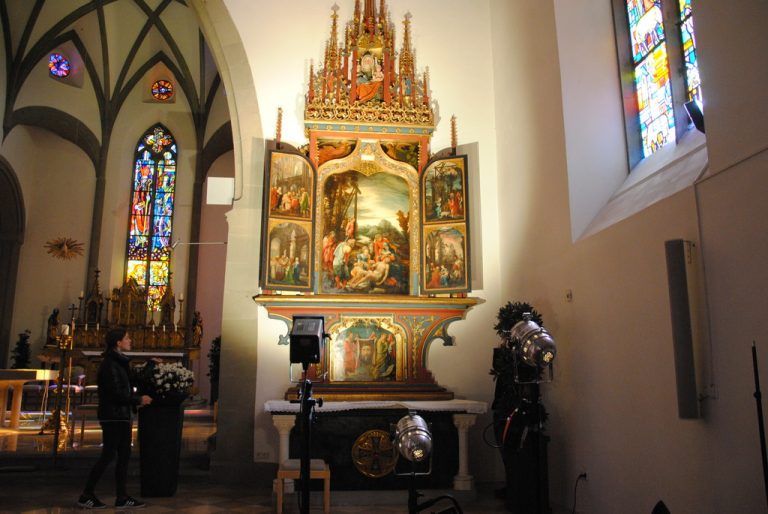 Der Annen-Altar von Wolf Huber.