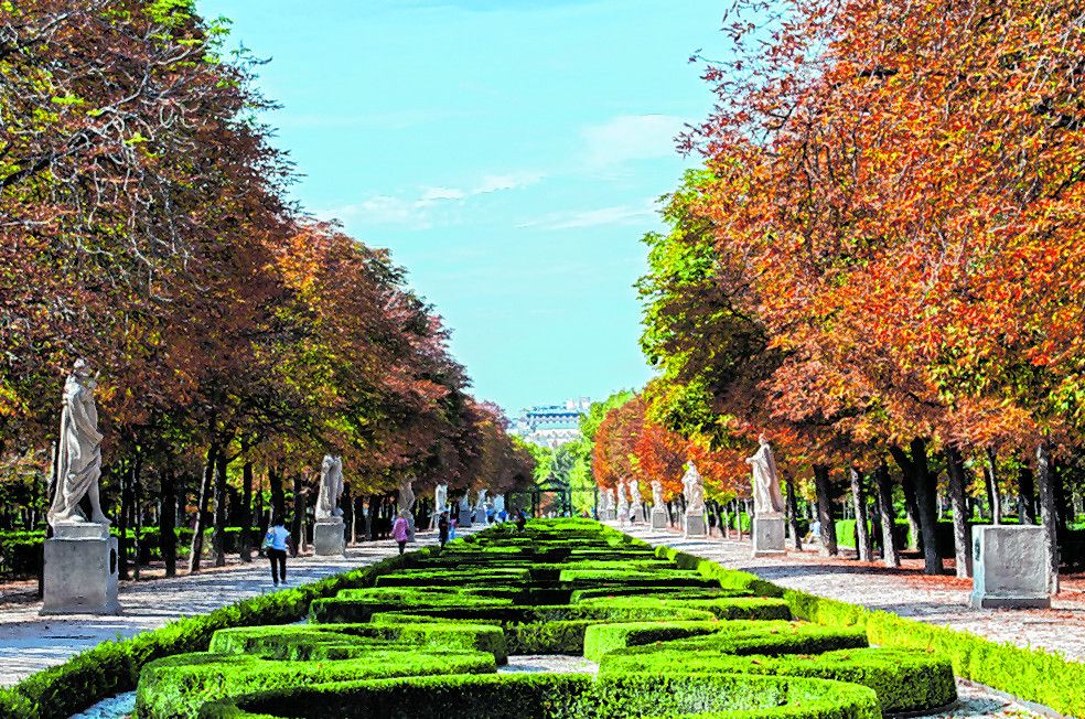 Erholung im Retiro-Park