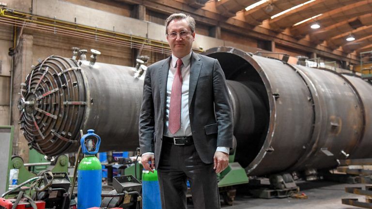 Die Produktion in Bludenz ist voll ausgelastet, denn die europäische Nachfrage nach Kraftwerken hat stark angezogen. VN/lerch