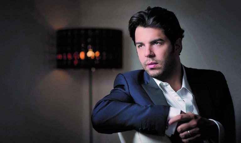 Domingo Hindoyan (l., Dirigent) und Ingolf Wunder (Klavier).Symphonieorchester Vorarlberg / Paulina wunder