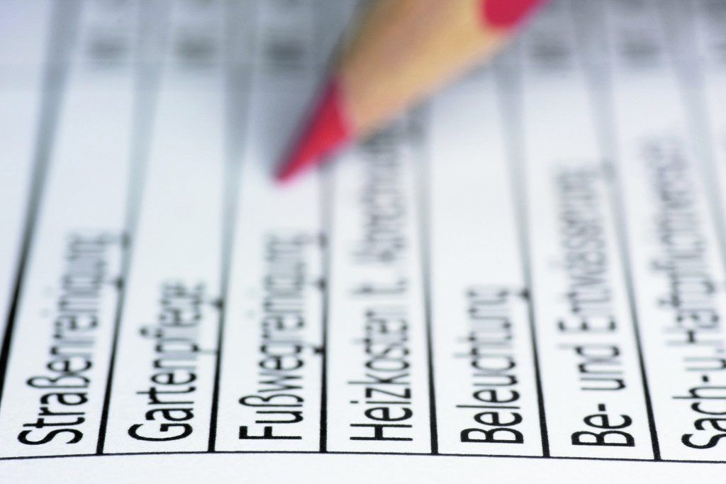 Jährlicher Betriebskostencheck