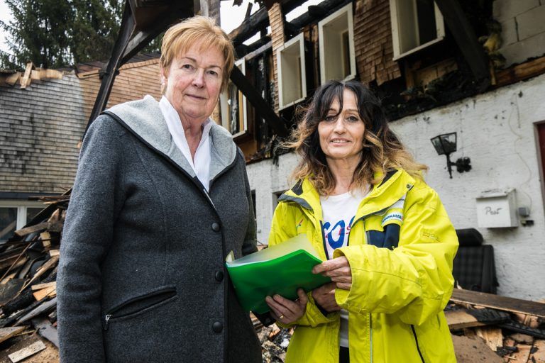 Die Feuersbrunst ließ sich nicht stoppen