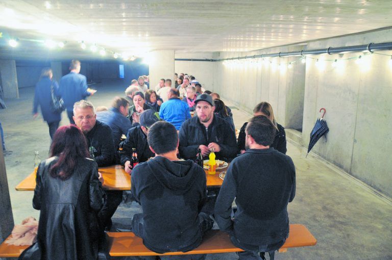 Firstfeier für Wohnanlage Kolbendorf