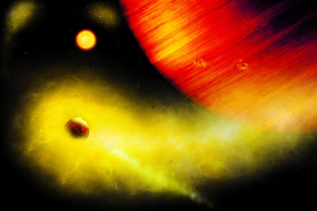 Vulkanisch aktiver Mond