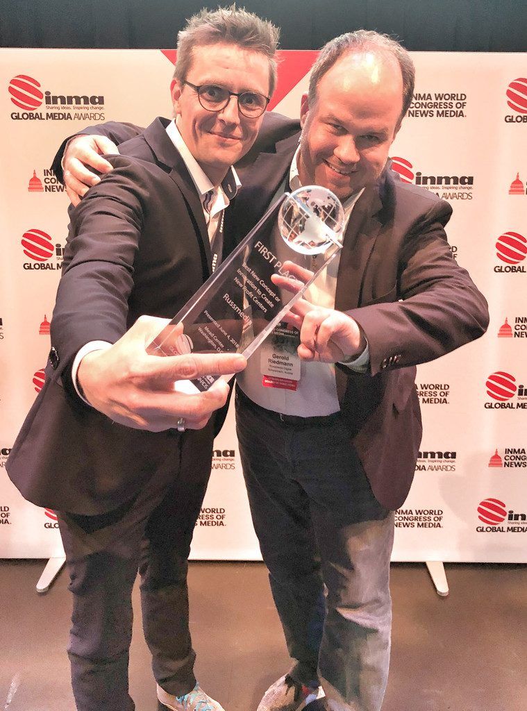 Global Media Awards für Russmedia