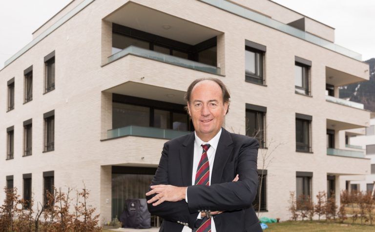 Gleich neben dem Firmensitz in Schruns realisierte Guntram Jäger mit Jäger Bau ein Wohnbauprojekt mit insgesamt 31 Wohnungen. VN/Stiplovsek