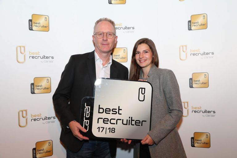 Hannes Gort und Carmen Mattweber-Natter von der Personalentwicklung der Raiffeisenlandesbank Vorarlberg. RLB