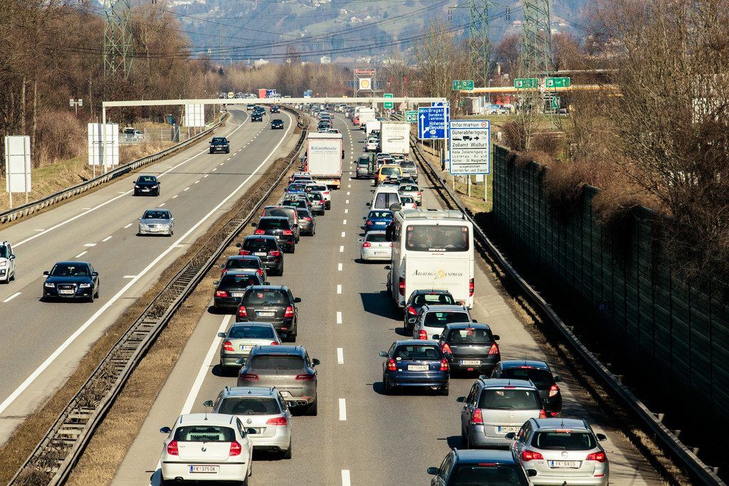 Die Asfinag gräbt und hämmert