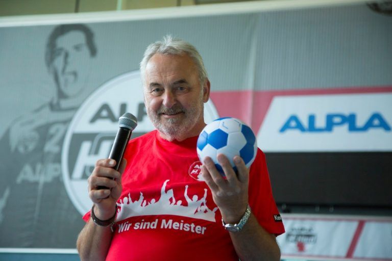Siegi Drechsel ist ein Urgestein der Harder Handballfamilie. VN/Paulitsch