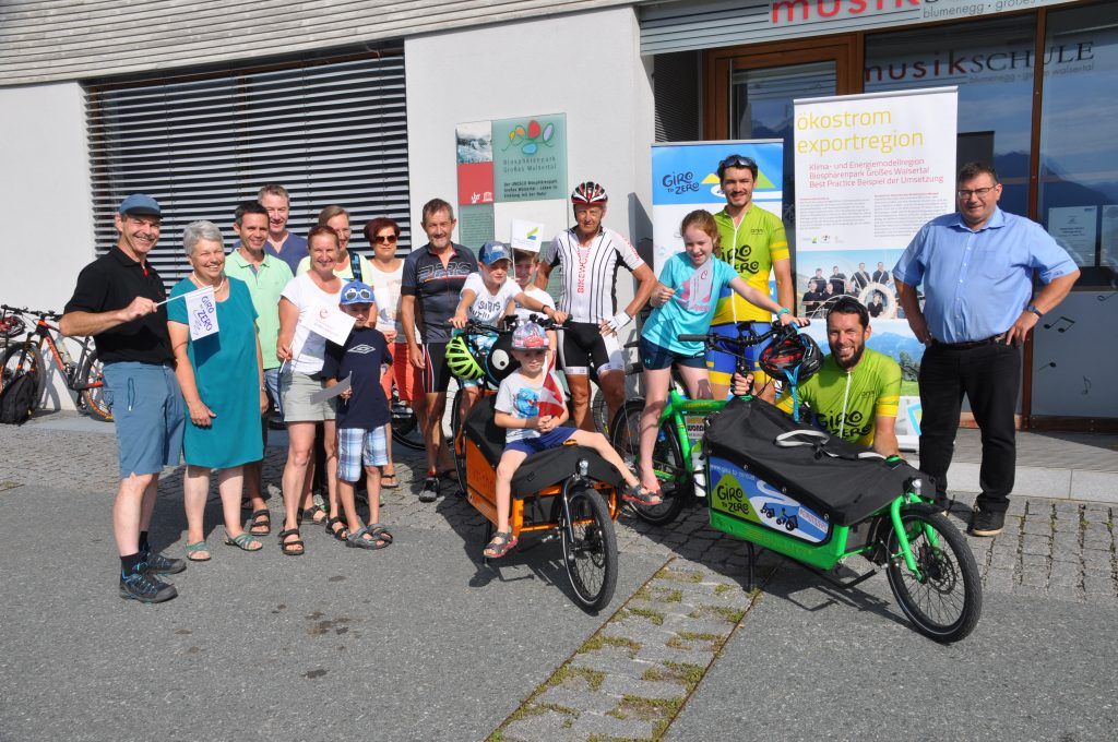 Österreich-Rundfahrt zum Schutz des Klimas