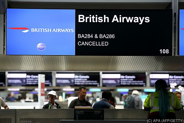 Pilotenstreik bei British Airways ließ Flieger am Boden