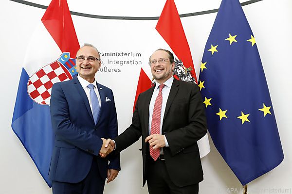 Österreich und Kroatien wollen EU-Erweiterung vorantreiben