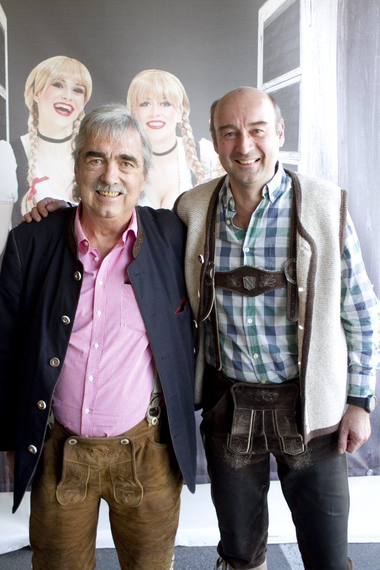 Claus Haberkorn (l.) und Helmut Geist.