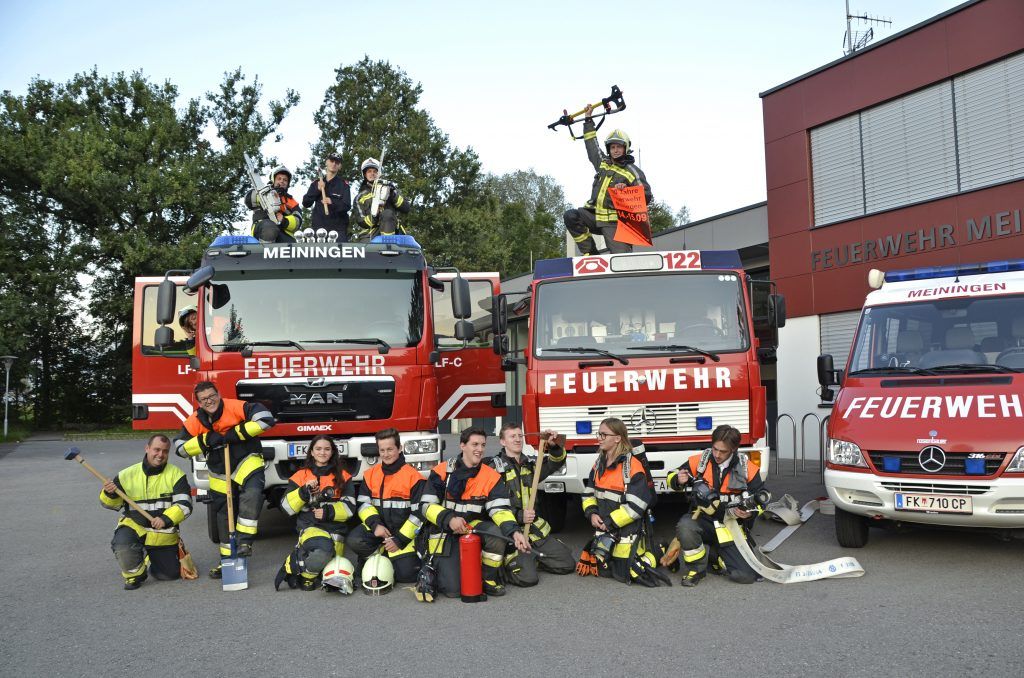 Die Feuerwehr Meiningen ist seit 100 Jahren einsatzbereit