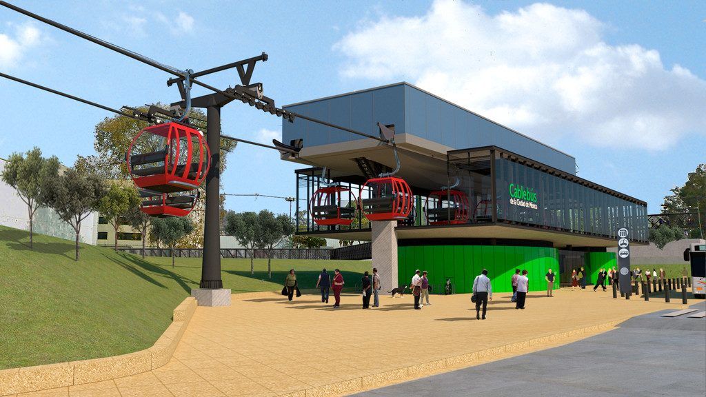 Mexico City bringt Nahverkehr in die Luft