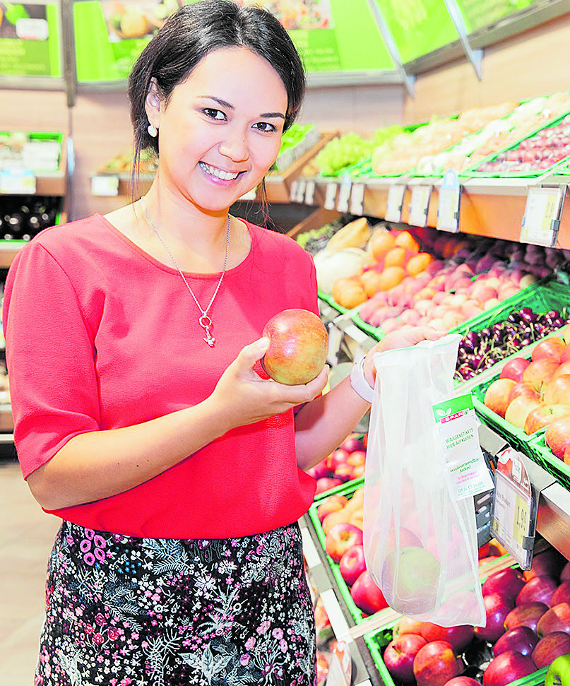Unverpacktes Obst und Gemüse
