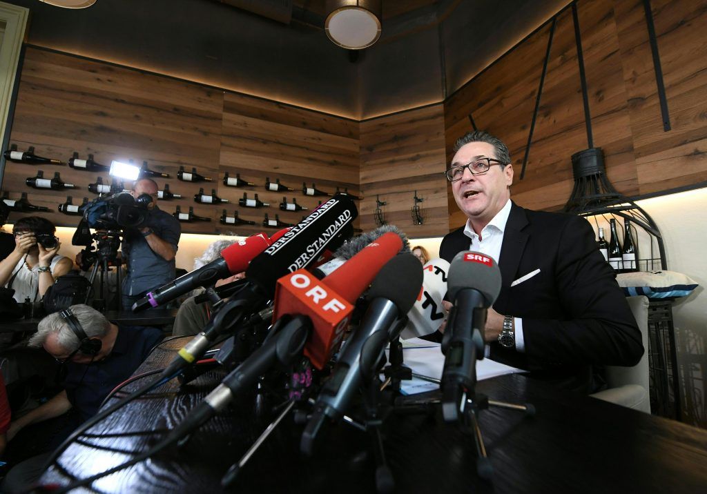 Strache verkündet &#8220;völligen Rückzug aus Politik&#8221;