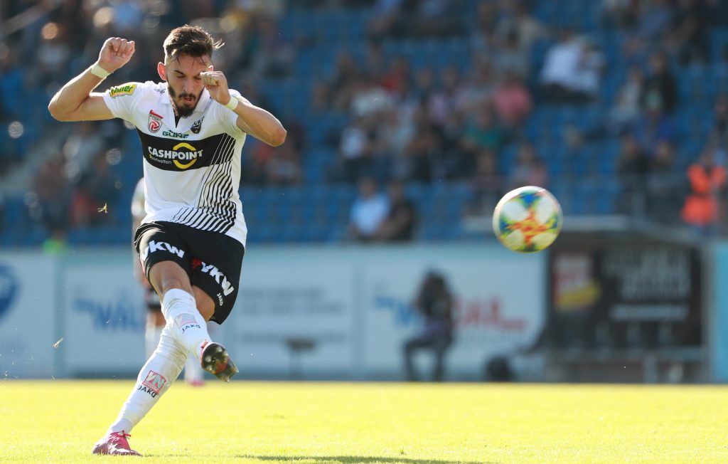 Altachs Mergim Berisha vor der Premiere für Deutschland