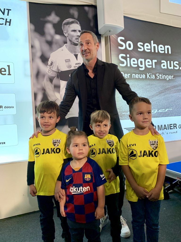 Viel Lob und auch ein Geschenk