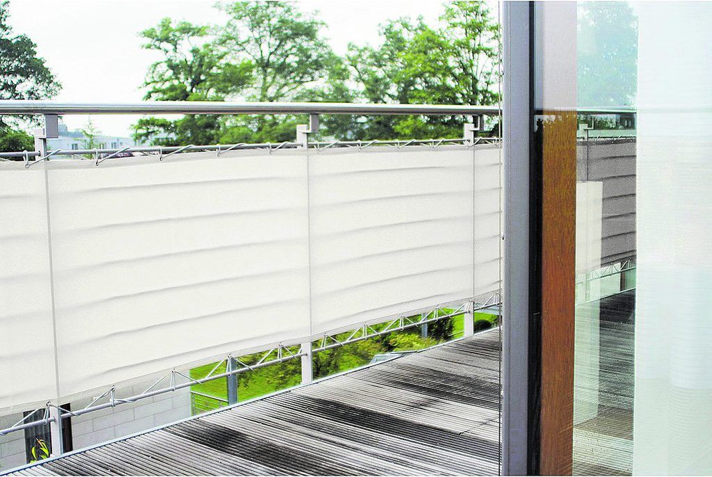 Sichtschutz am Balkon