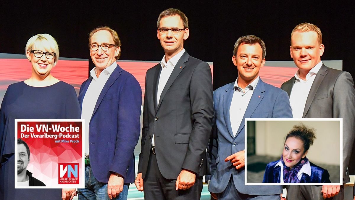 Die Spitzenkandidaten zur Landtagswahl im VNPodcast Vorarlberger