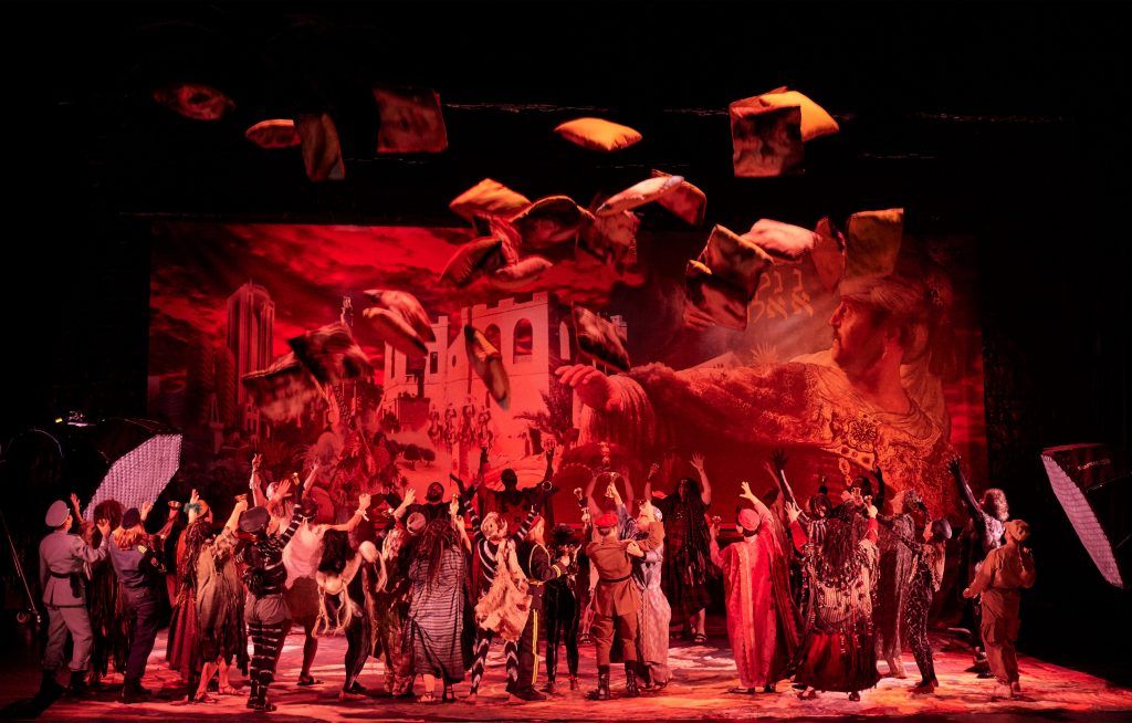 Händels Oratorium "Belshazzar" als Gesamtkunstwerk